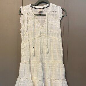 Womens Rose Knox White Dress - Size Small